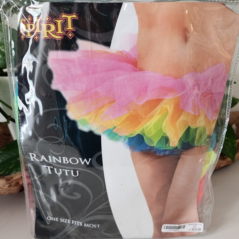 Spirit Halloween Rainbow Tutu